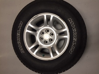 4 tires and (6 stud aluminum rims) plus spare reduced from $800