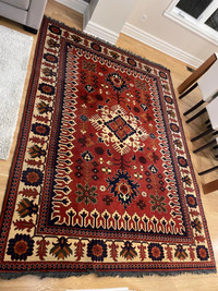 Tapis / Carpet 10 X 7 Genuine Hand-Knotted Woolen Carpet/Rug