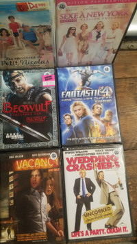 DVD collection movie & blu-ray action lot 10 film dvd à vendre