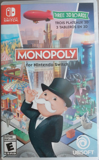Nintendo switch game Monopoly