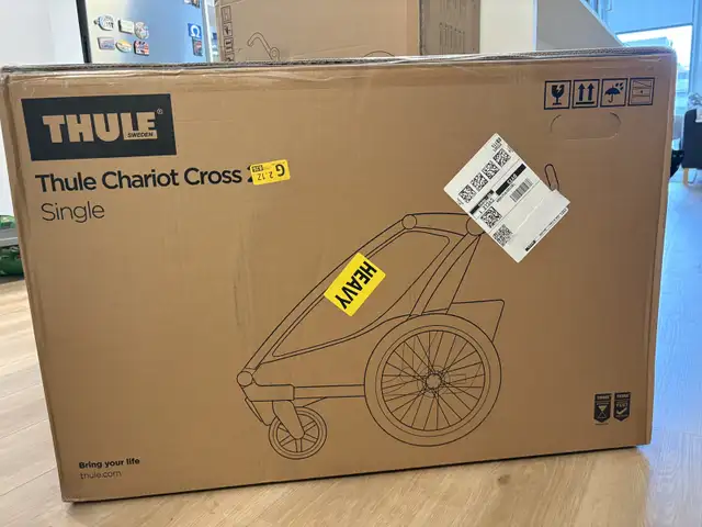 Thule Chariot Cross 2 Single (BRAND NEW/UNOPENED) - Faded Khaki in Strollers, Carriers & Car Seats in Ottawa - Image 5