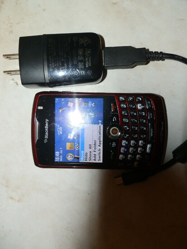 BlackBerry Curve 8330 Phone, RED It will not supports after 4 Ju in Cell Phones in City of Halifax - Image 3