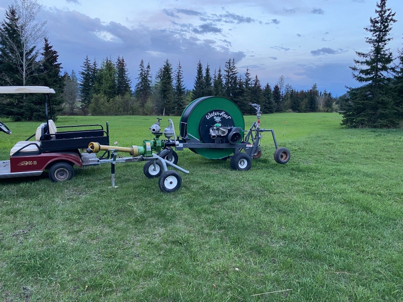 Irrigation Reel Kifco T200L &Rovatti T150E Farming Equipment