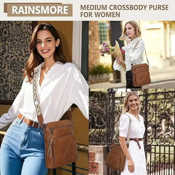 NEW Leather Crossbody Bag for Women in Women's - Bags & Wallets in City of Toronto - Image 5