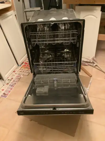 Whirlpool dishwasher, View more