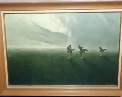 Freedom of the Plains SIGNED Mario Bordi 24 x 34.5, View more