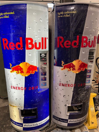 2 Redbull Vending Machines