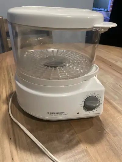 This is a Black & Decker Flavor Scented Steamer, perfect for cooking healthy meals with ease. It's i...