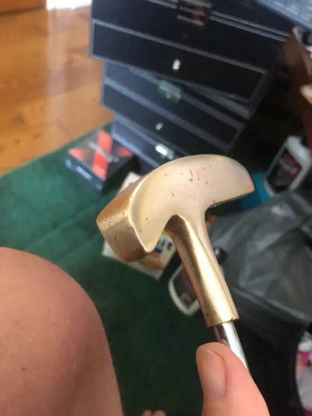 Otey Crisman collectors vintage brass putter *NEW GRIP* *UPDATE* in Golf in Peterborough - Image 7