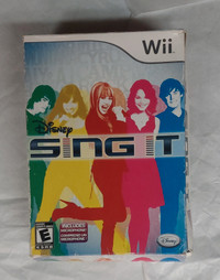  Sing it Nintendo Wii video game