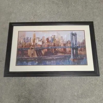 Wall Art Manhattan Bridge View Marti Bofarull New York City USA, View more