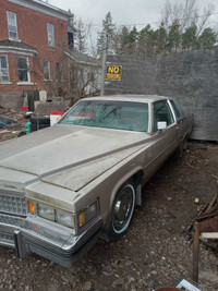 1978 cadillac coup Deville for parts.