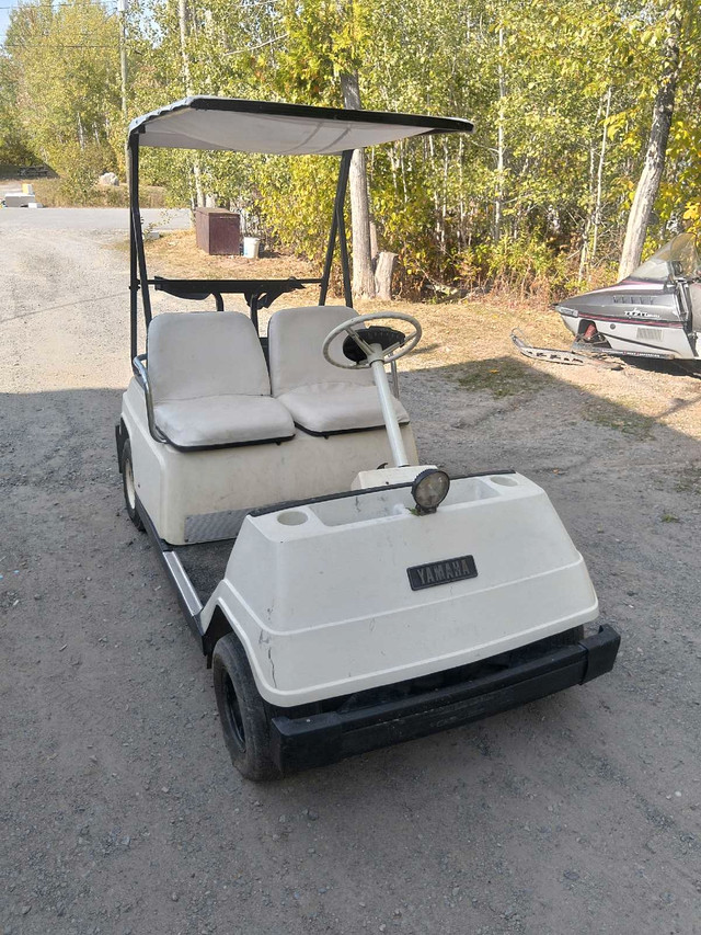 Yamaha 2stroke golfcart swap/trade  in ATVs in Fredericton - Image 2