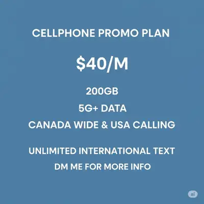 Massive 200GB Plan with 5G+ for Just $40, View more