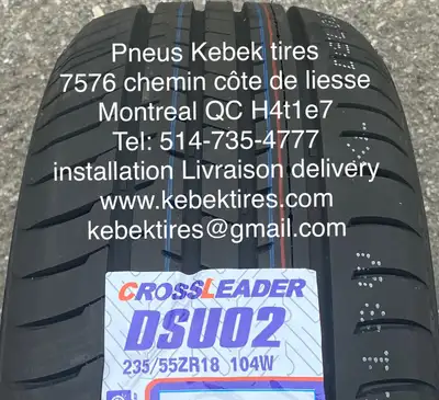 Installation Pneus Kebek tires 7576 chemin côte de liesse Montreal QC H4t1e7 Tel: 514-735-4777 Lundi...