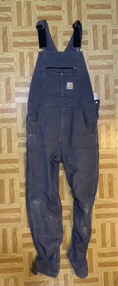 Carhartt Men’s Rugged Flex Relaxed Fit Canvas Bib Overall, View more