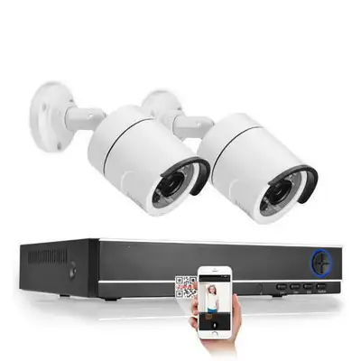 Kit 2 Camera WIFI  + DVR LIVE & RECORD, View more