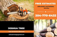 Josh’s tree removal. Fully insured amazing pricing 