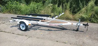 Shoreland'r double jetski trailer, fully rebuild! Brand new tires and rims, new LED lights and full...