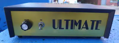 Ultimate Attenuator . It works well . The machine was recently cleaned and tested .