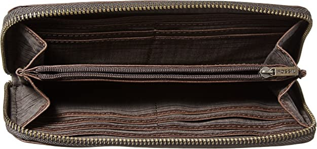 Fossil leather long wallet brown in Other in Gatineau - Image 2