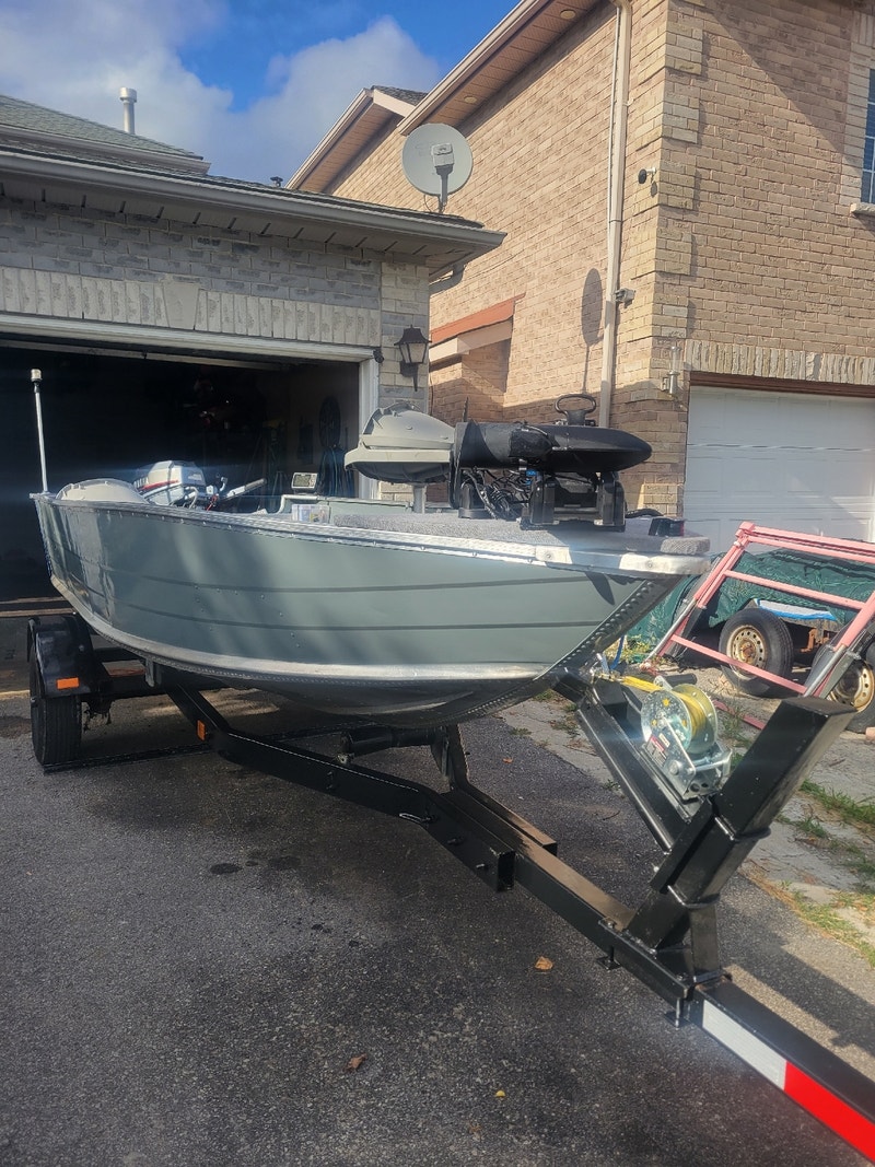 14ft fishing boat Powerboats & Motorboats Barrie Kijiji