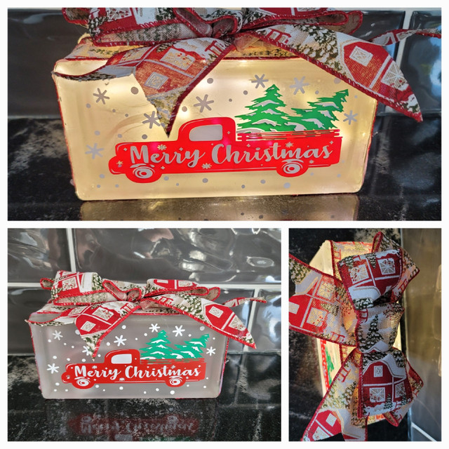 Christmas Decorations, gifts for anyone, glass blocks,  variety in Home Décor & Accents in Edmonton - Image 3