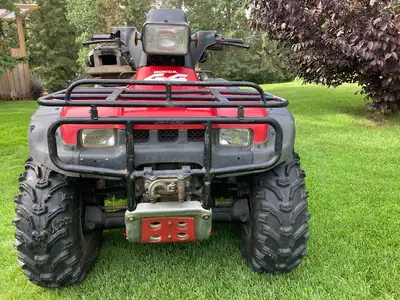 1997 Honda Foreman TRX400FW for sale. 4167 km & 658 hrs. Kenda Bear Claw tires. New battery, ICM & F...