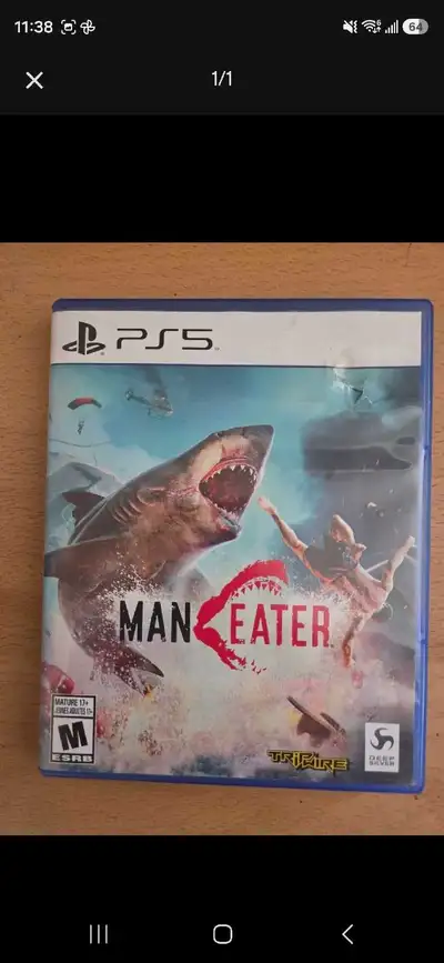 Maneater - PS5 NEW condition , View more