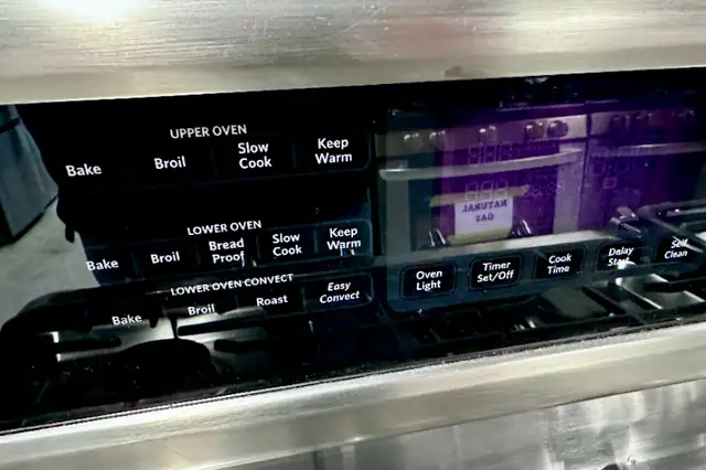 KitchenAid Dual Fuel Double Oven Stove (Gas Range/Electric Oven) in Stoves, Ovens & Ranges in Barrie - Image 4