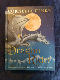 Dragon Rider - Cornelia Funke -Hardcover-Like New + bonus book