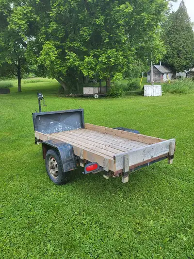4x8 homemade utiliity trailer 