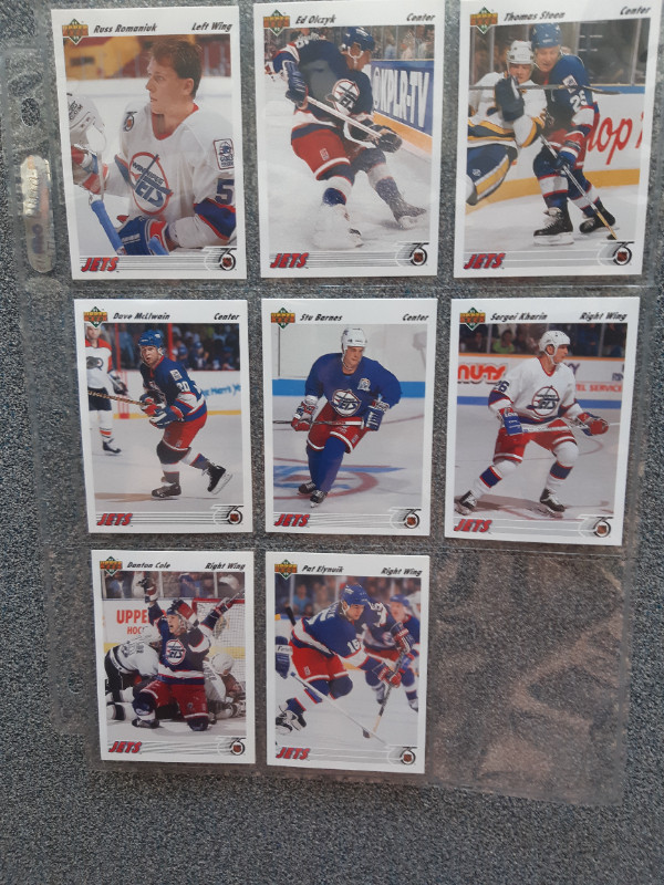 Carte de hockey Jets de Winnipeg Upper Deck 1991-1992 dans Art et objets de collection  à Lévis - Image 4