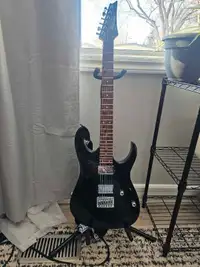 Ibnez electric guitar and amp 
