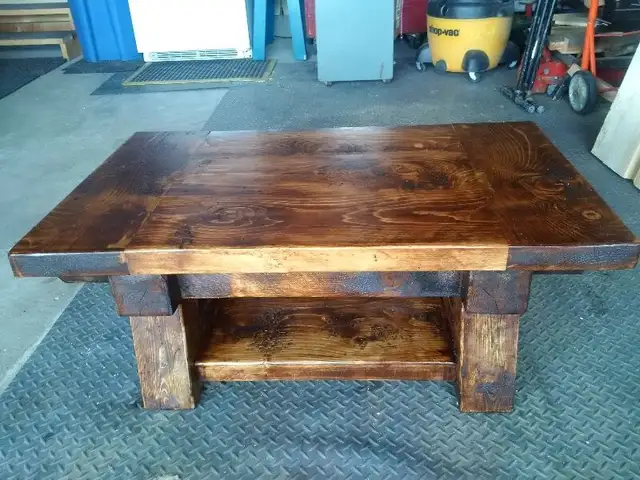 Rustic Dining Tables, Benches, Coffee Tables-Custom Built in Dining Tables & Sets in Calgary - Image 10