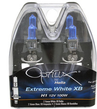 OPTILUX XB SERIES H1 12V/100W XENON WHITE HALOGEN BULB SET