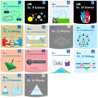 Gr. 9-12 Math/Science/Biology/Physics/Chemistry Course Books Ont