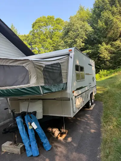 Too big for us. Our loss, your gain! Everything works, no tears, no mold. Large awning, lots of extr...