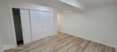 Newly renovated 2 bedroom basement appartment for rent