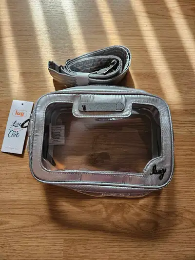 Lug Carriage clear crossbody bag, NWT, View more