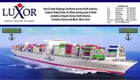 ] LUXOR SHIPPING CONTAINER SOLUTIONS  (NEW AND USED SEA CAN SALE
