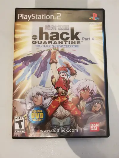 .hack Quarantine (W/ Manual) Sony PlayStation 2 PS2, View more