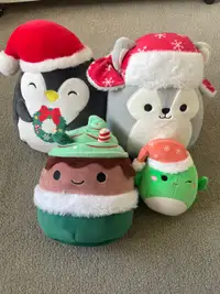 Limited Edition Christmas 2023 Squishmallows (set of 4) 