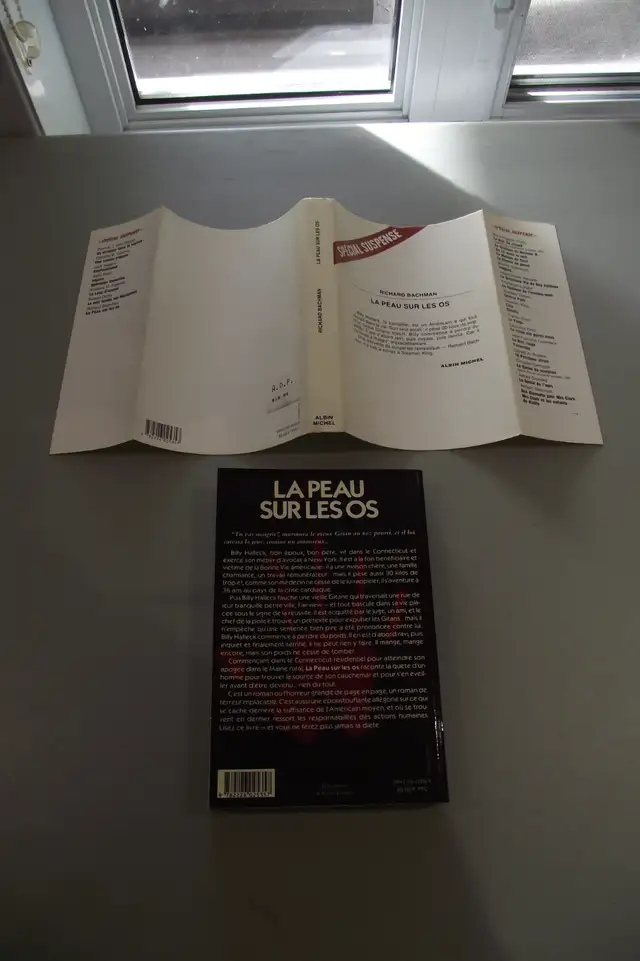 La peau sur les os - Richard Bachman - 1987 Albin Michel in Fiction in Québec City - Image 3
