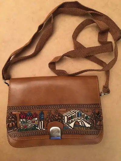 Leather wallet purse, View more