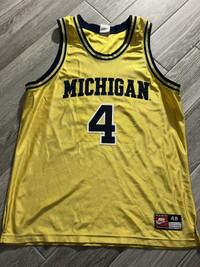 Pro Nike Chris Webber Michigan Wolverines Basketball Jersey