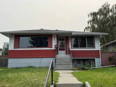 upstairs only, including a large backyard, storage shed, and single car garage - basement is rented...