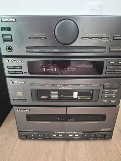 Pioneer Stereo System and Turntable, View more