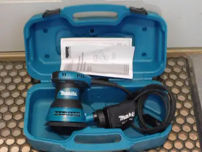 MAKITA RANDOM ORBIT SANDER NEW $75, View more