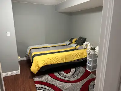 furnished room for mature lady